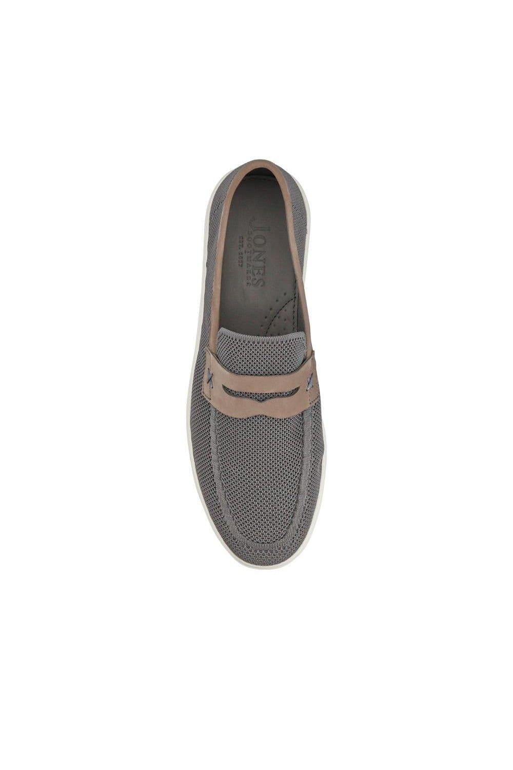 Jones Bootmaker Jones Bootmaker Men's Quincee Slip-On Shoes in Grey - 4