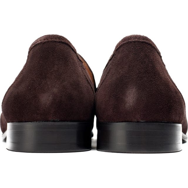 SOLE SOLE Men's Rod Tassel Loafer Shoes in Brown - 3