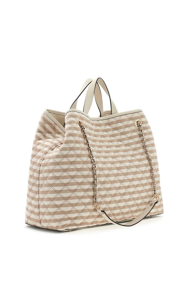Guess Guess Women's Giully Ii Large 2 In 1 Tote Taupe - 3