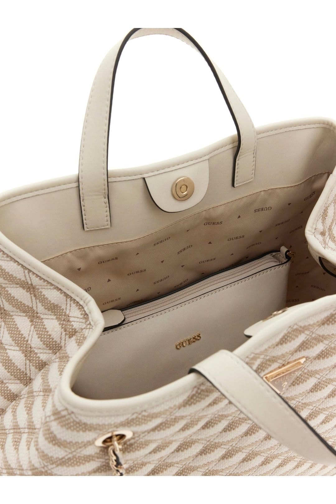 Guess Guess Women's Giully Ii Large 2 In 1 Tote Taupe - 4