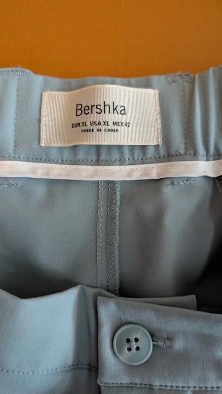Bershka Mint Green Slim fit suit