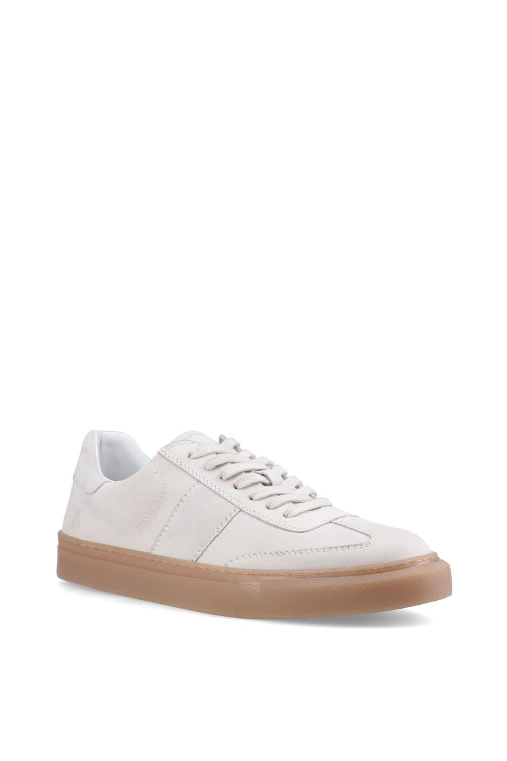 Hush Puppies Hush Puppies Men's Riley Trainer in Light Beige