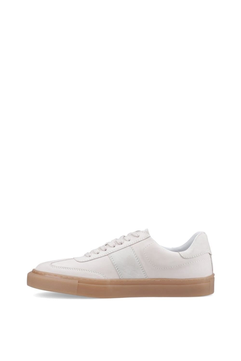 Hush Puppies Hush Puppies Men's Riley Trainer in Light Beige - 4