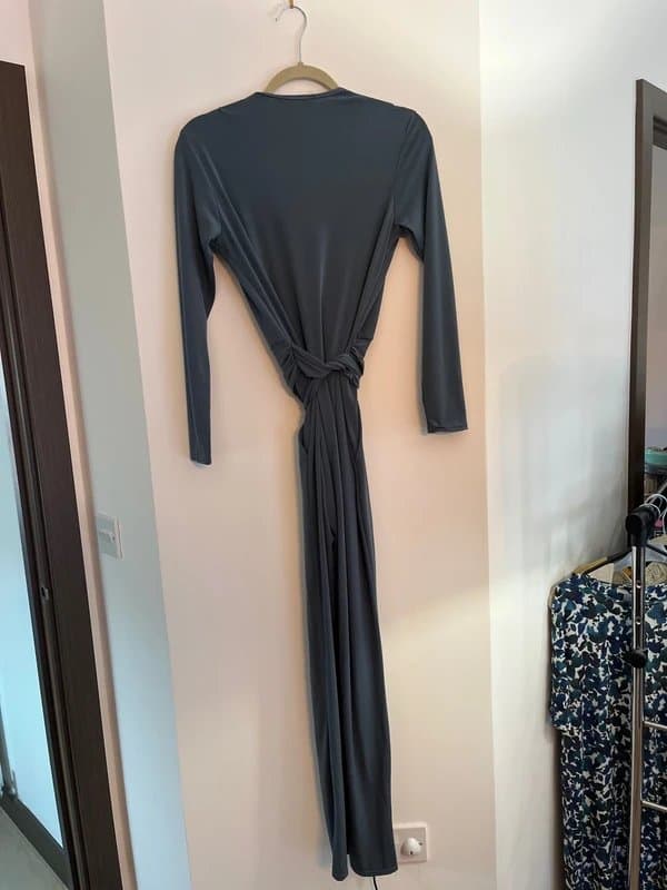 Never Fully Dressed Never Fully Dressed playsuit S/M blue new with tags