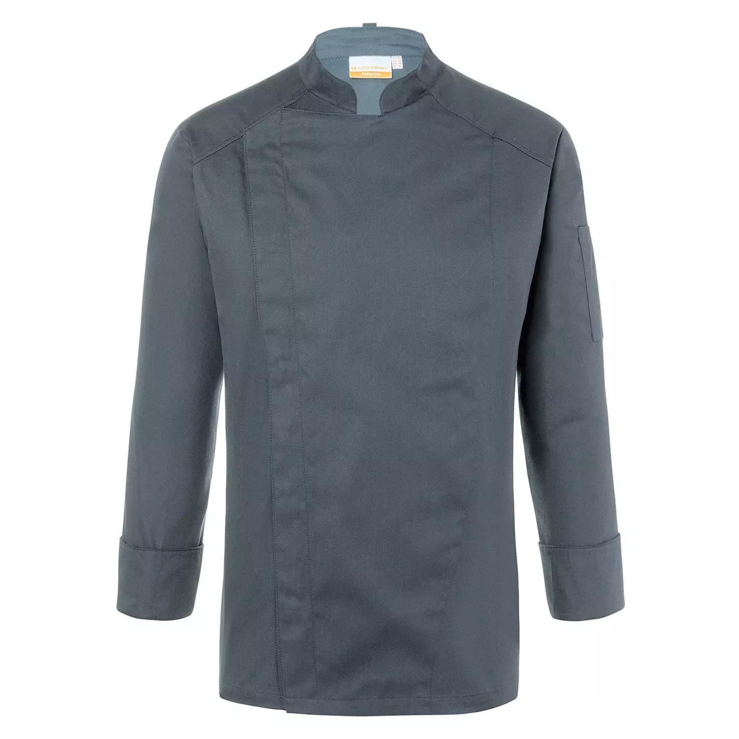 Karlowsky Karlowsky Men's Noah Chef Jacket in Dark Grey