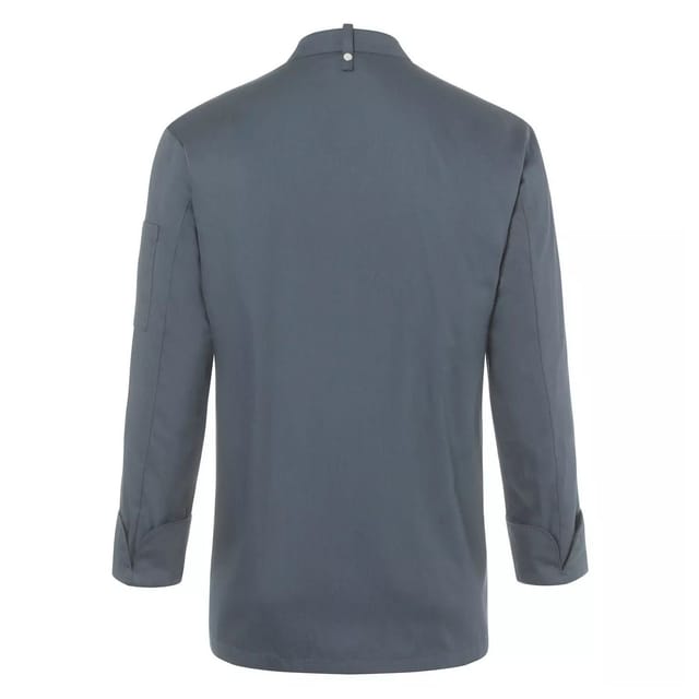 Karlowsky Karlowsky Men's Noah Chef Jacket in Dark Grey - 2