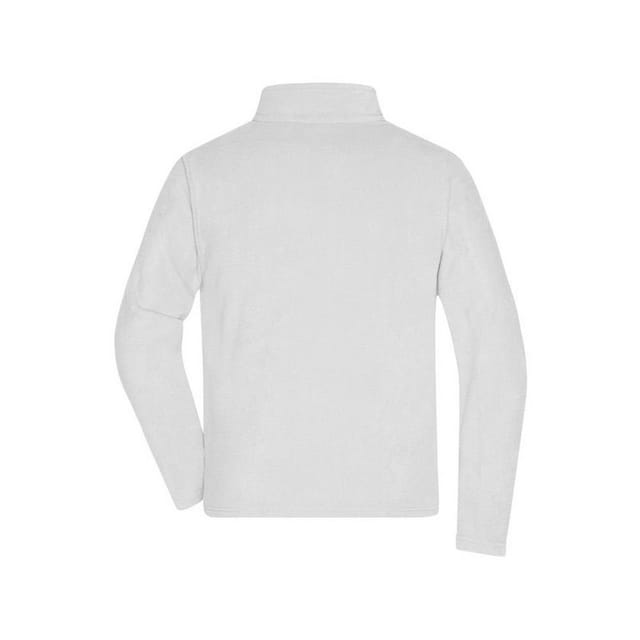 James and Nicholson James and Nicholson Men's Fleece Jacket in White - 2