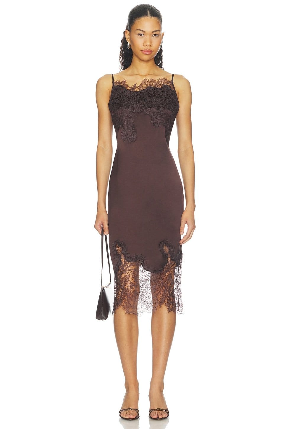 revolve Lucia Lace Midi Dress - 1