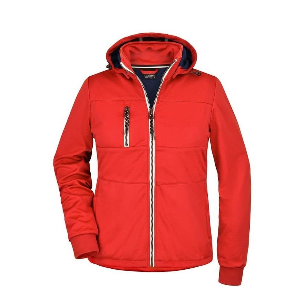 James and Nicholson James and Nicholson Women's Maritime Jacket in Dark Red