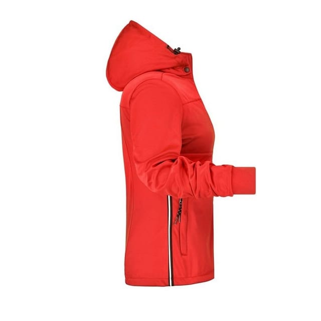 James and Nicholson James and Nicholson Women's Maritime Jacket in Dark Red - 3