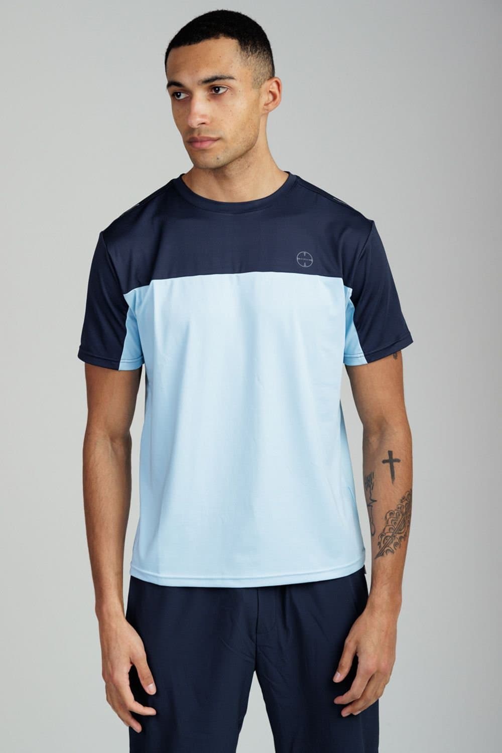 Foray Foray Navy Technical Stretch Performance T-Shirt