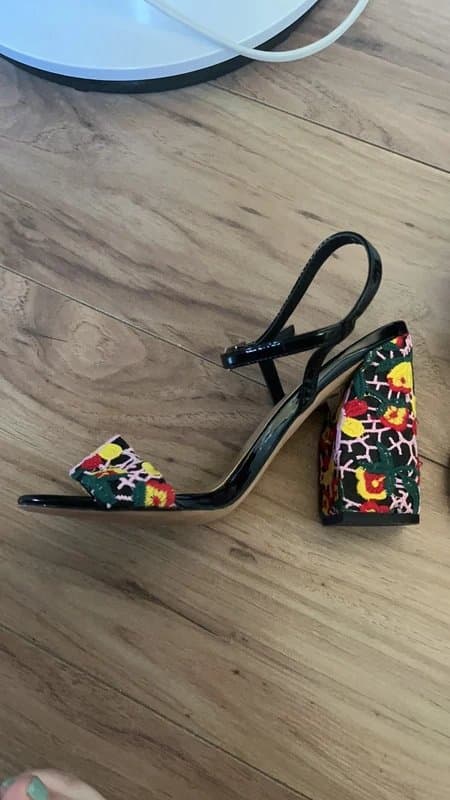 ASOS Design Embroidered heels