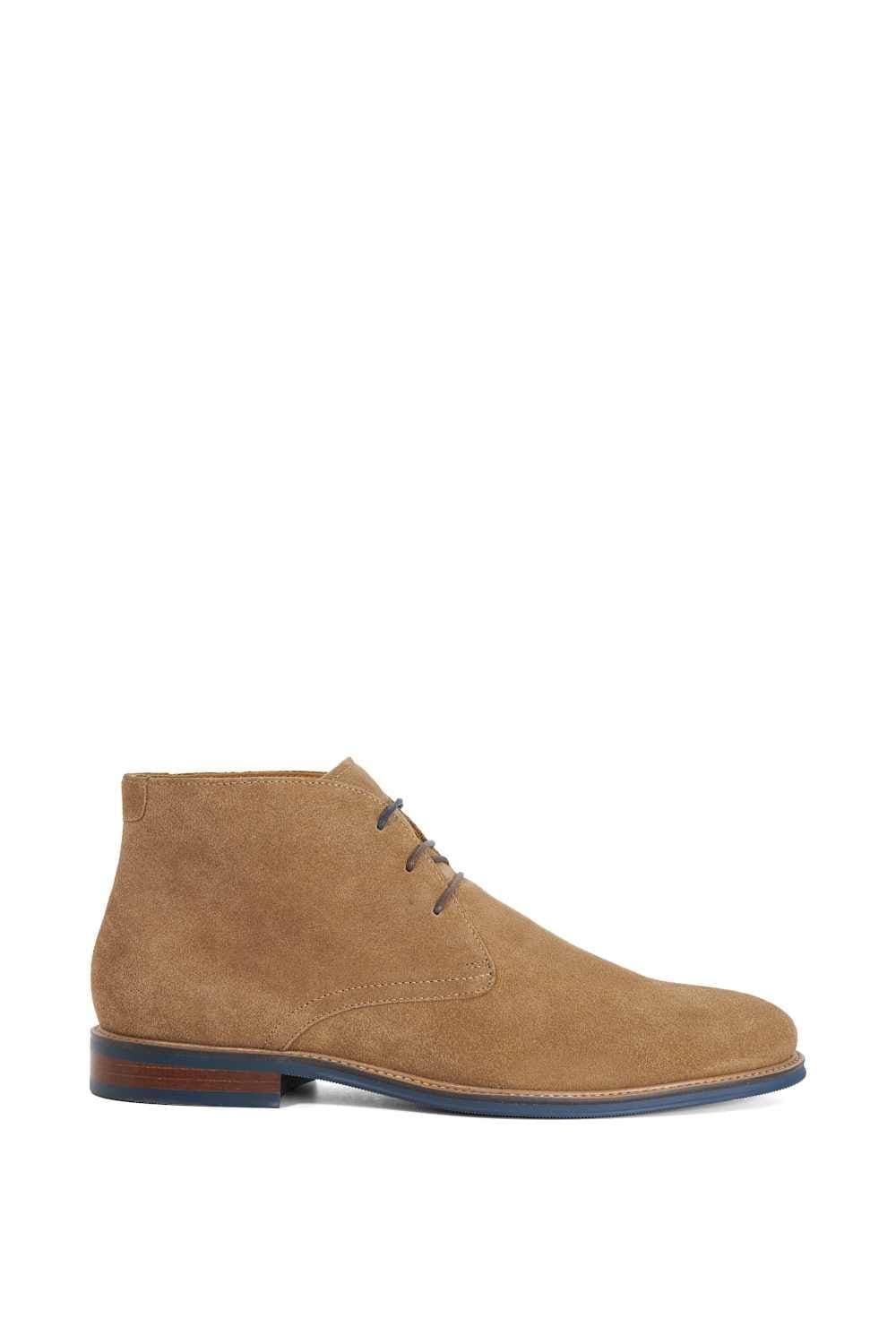Dune London Dune London Men's 'Millers' Suede Chukka Boots in Natural