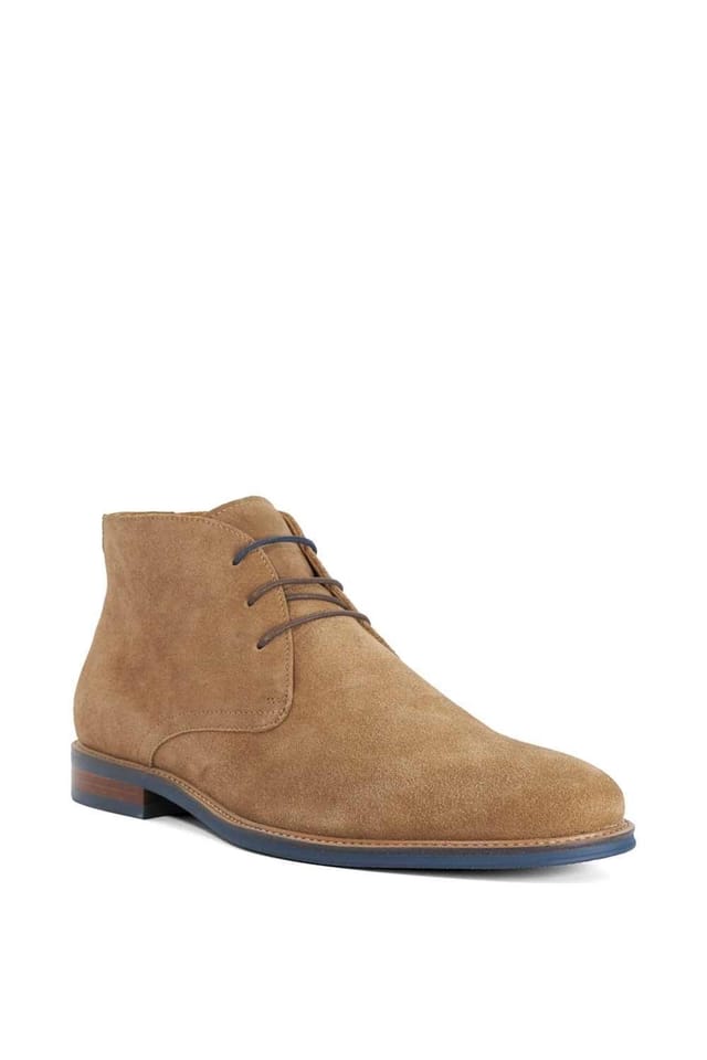 Dune London Dune London Men's 'Millers' Suede Chukka Boots in Natural - 2