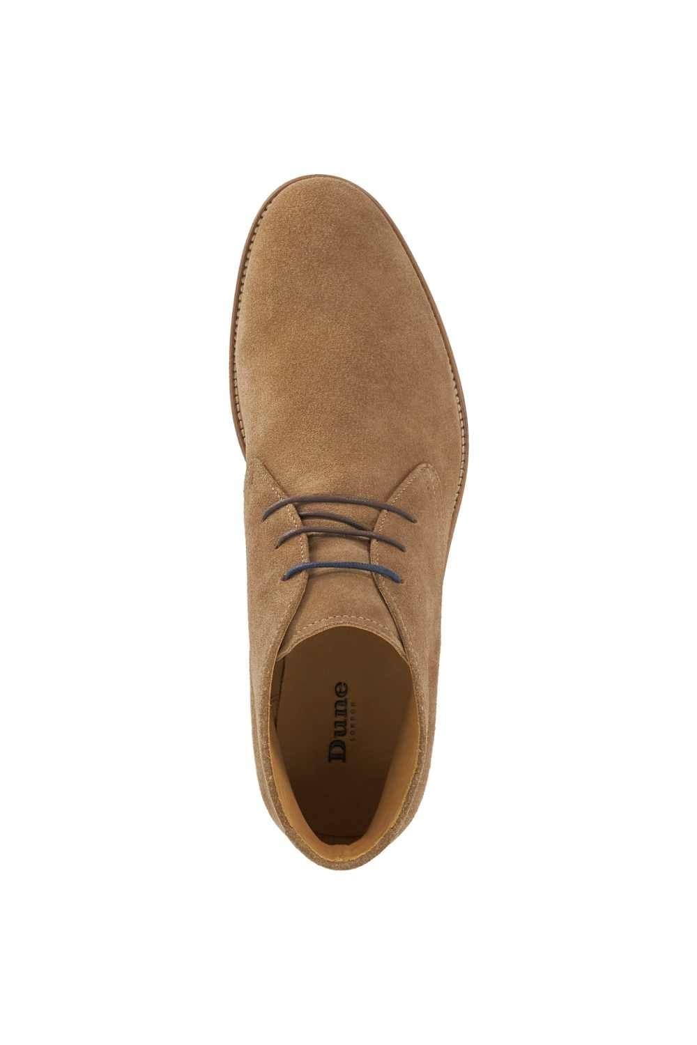 Dune London Dune London Men's 'Millers' Suede Chukka Boots in Natural - 4