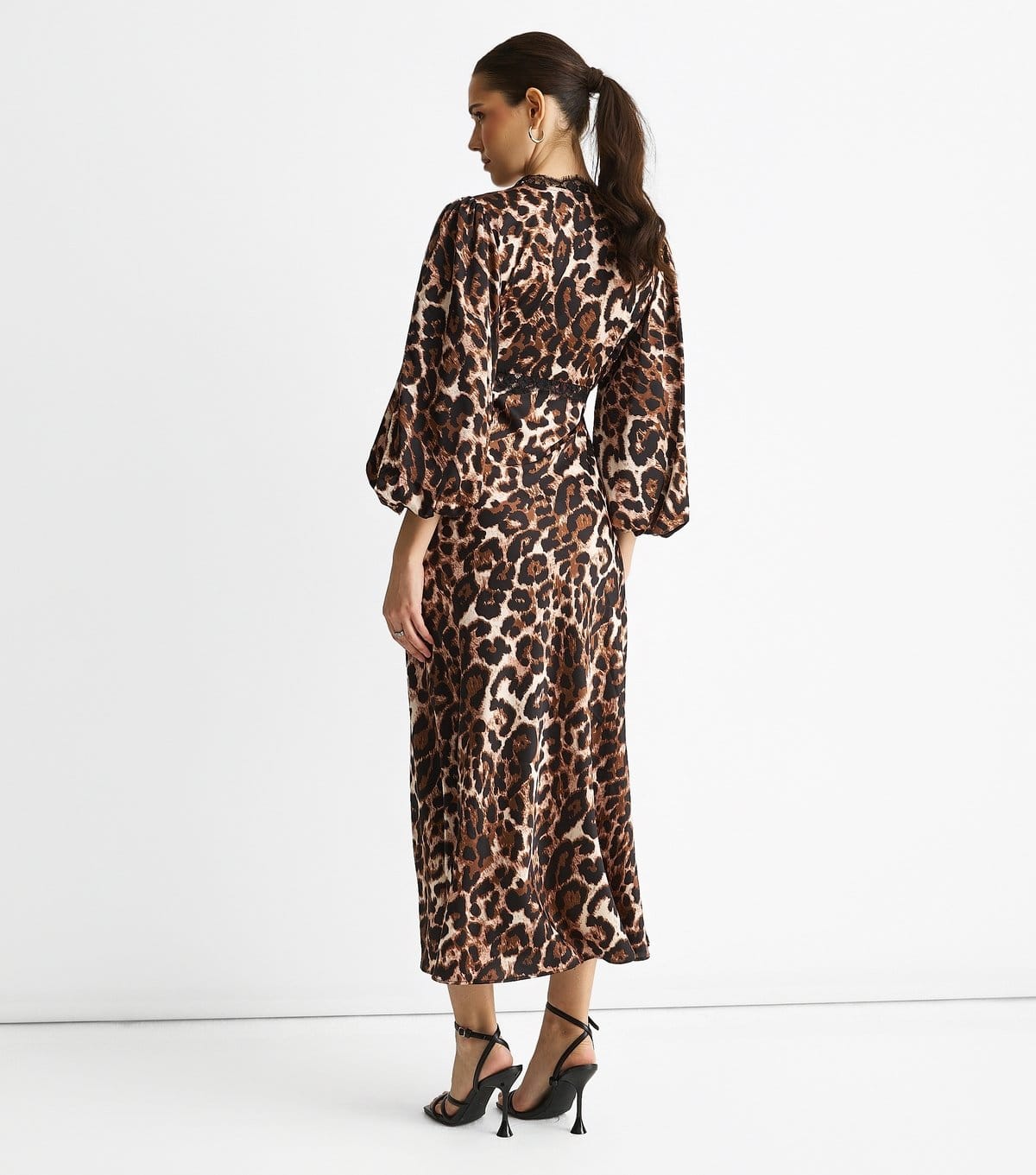 Gini London Women's Brown Leopard Print Dress Gini London New Look - 4