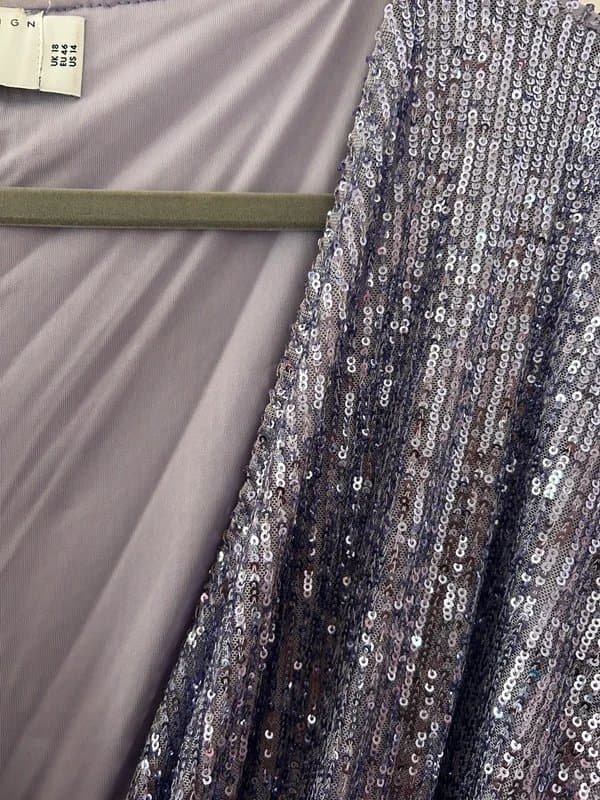 ASOS ASOS lilac sequin dress