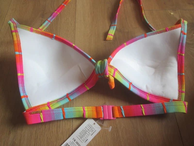 Boux Avenue Boux Avenue size 32DD no underwire push up padded halter bikini top Brand new with tags