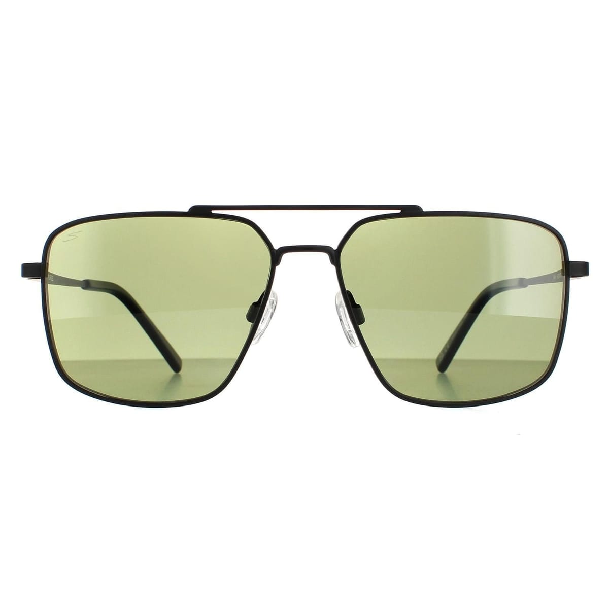 Serengeti Serengeti Men's Aviator Matte Black Saturn Polarized 555nm Aitkin - 1