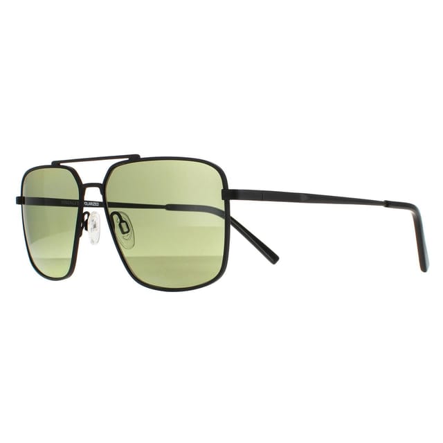 Serengeti Serengeti Men's Aviator Matte Black Saturn Polarized 555nm Aitkin - 2