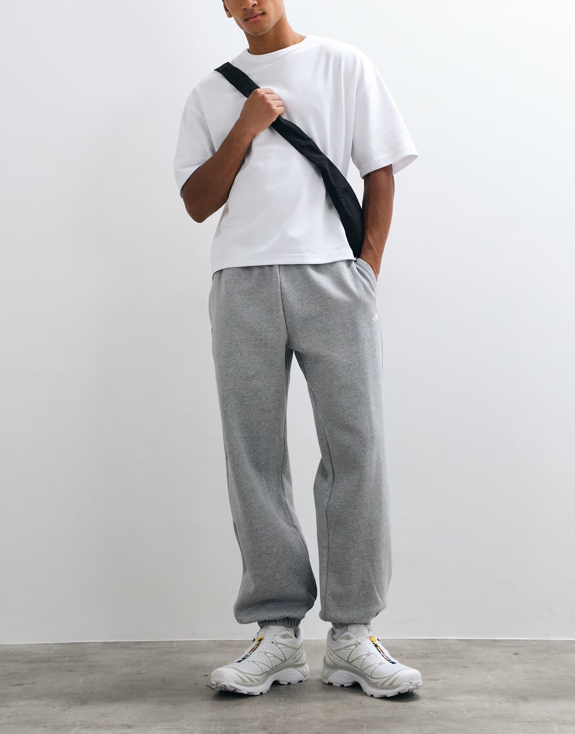 ASOS The North Face Essential Simple Dome relaxed trousers in grey