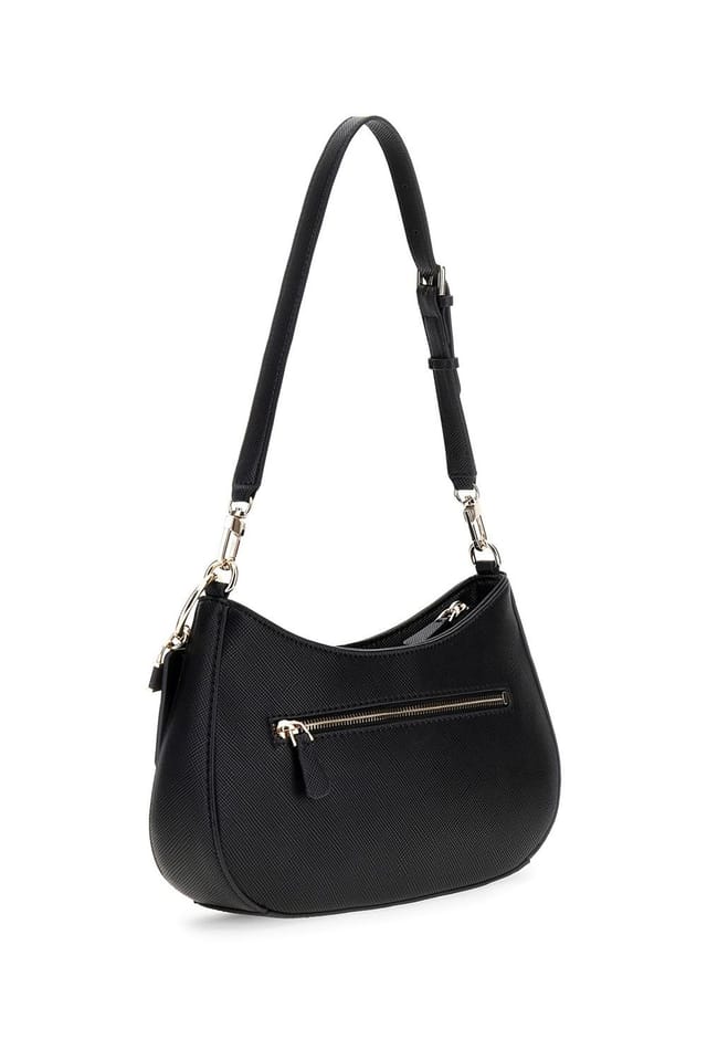 Guess Guess Women's Noelle Ii Top Zip Shoulder Bag Black - 2