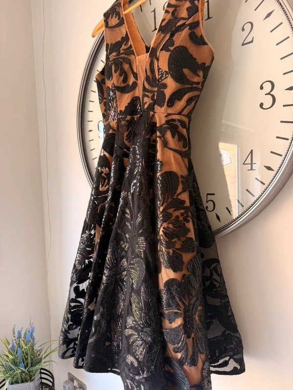 Forever Unique Stunning forever unique  sheer sequin dress size 10