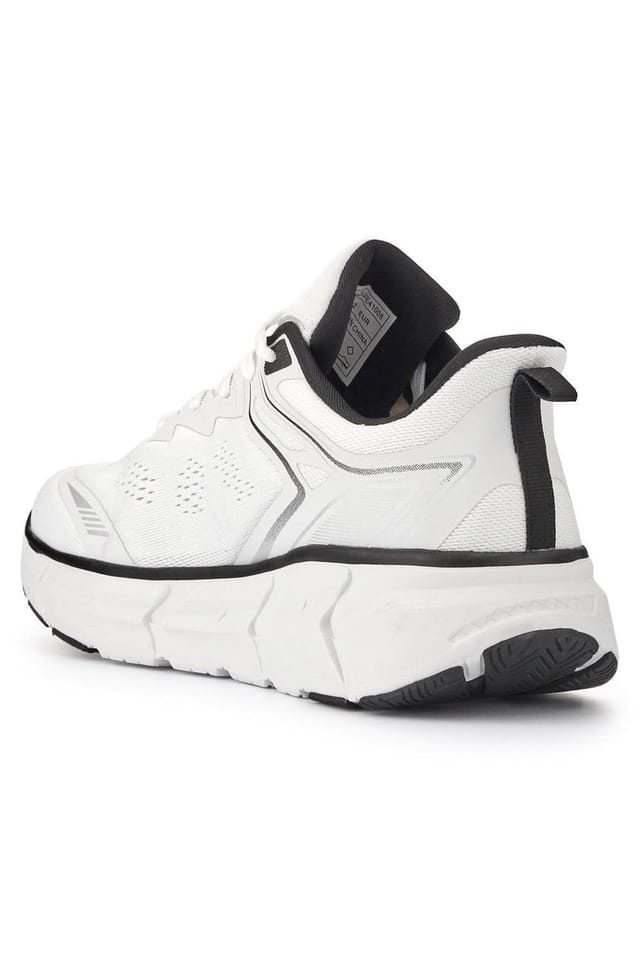 Pavers Pavers Men's Just Step In Wide Fit Memory Foam Trainers in White - 3