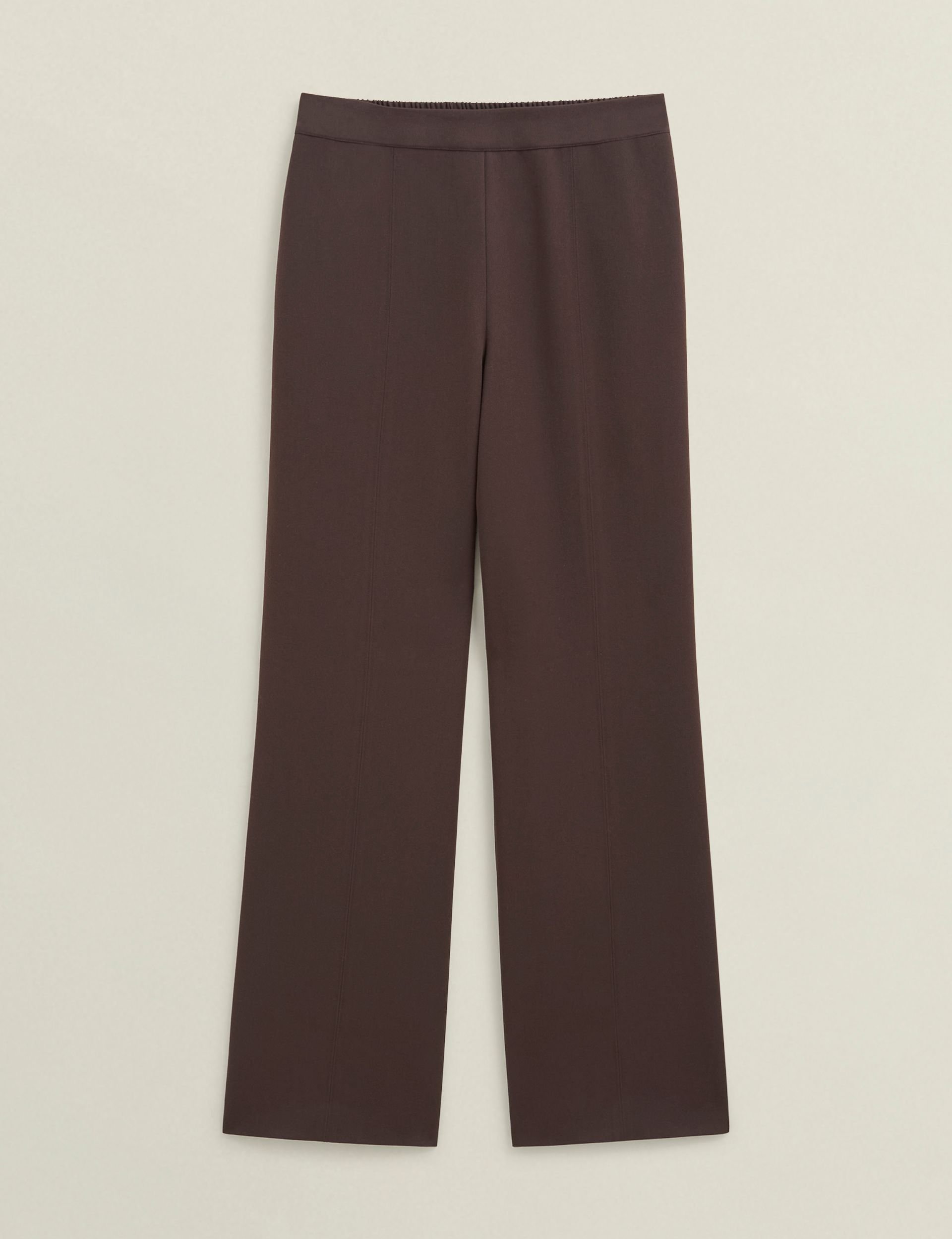 Hobbs London Hobbs London Women's Marina Trouser in Dark Brown - 2