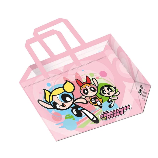 Powerpuff Girls Powerpuff Girls Men's Ready For Action Shopper Bag in Pink - 2