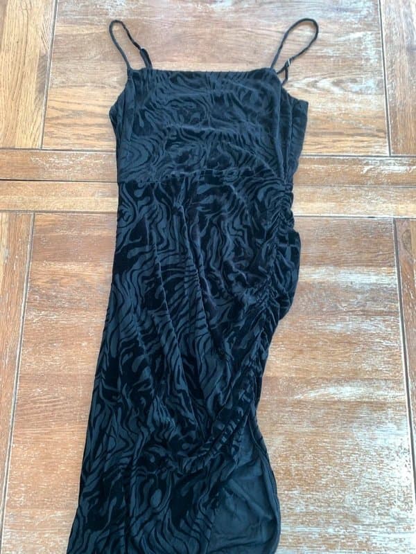 Bershka Black party dress