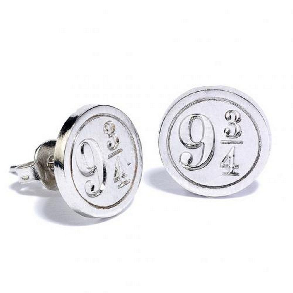 Harry Potter Harry Potter Men's Silver Plated Earring Set - 2