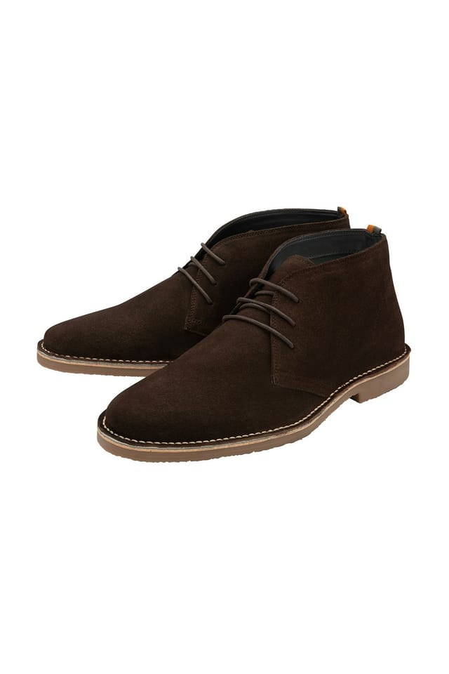 Frank Wright Frank Wright Men's Suede 'Edwin' Desert Boots in Brown - 2