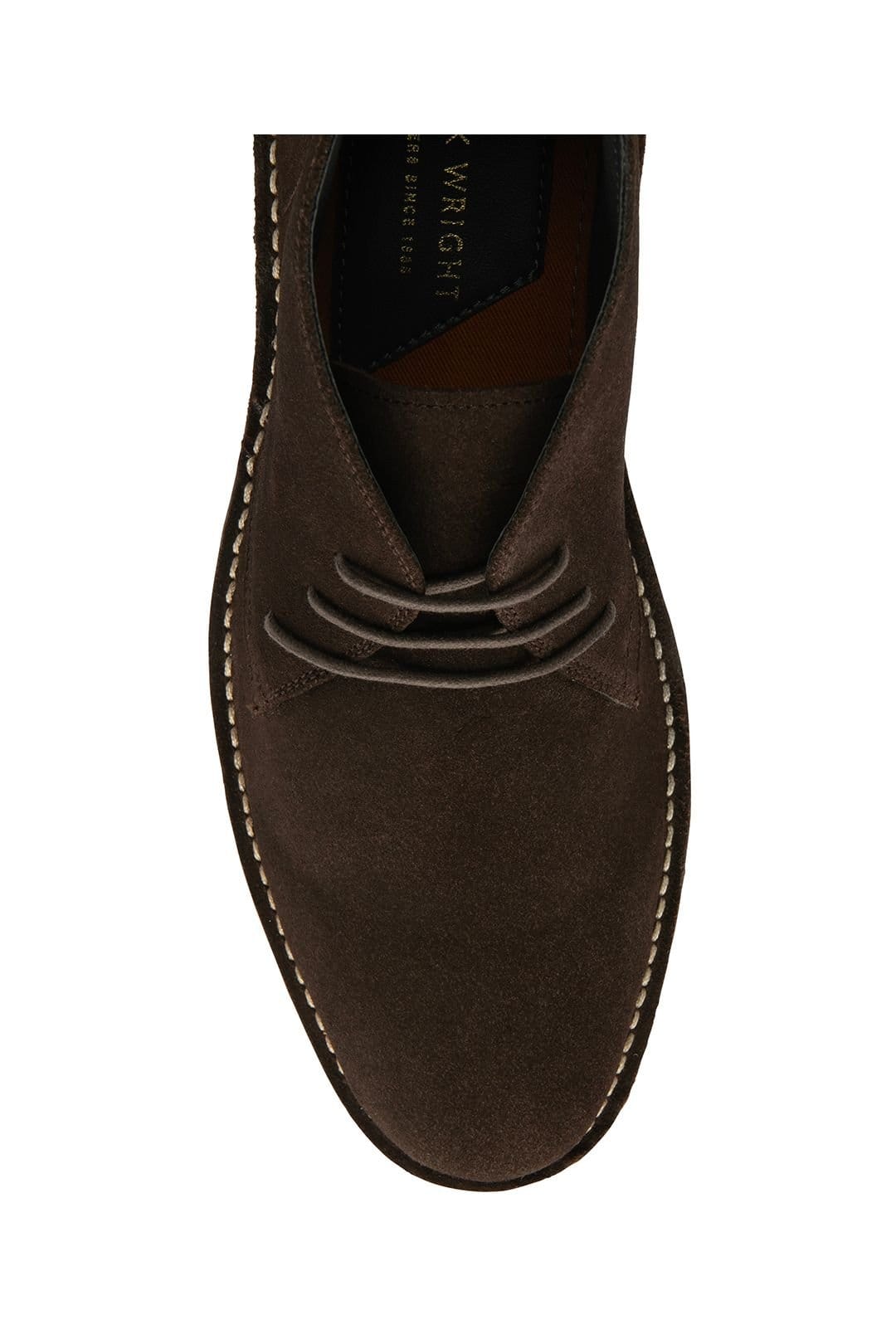 Frank Wright Frank Wright Men's Suede 'Edwin' Desert Boots in Brown - 4