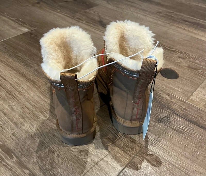 Never Fully Dressed Woman’s Never Fully Dressed Tan Brown Suede Boots - 7