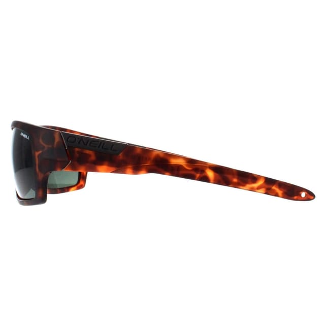 ONeill O'Neill Men's Wrap Matte Tortoise Solid Green Polarized Barrel in Brown - 3