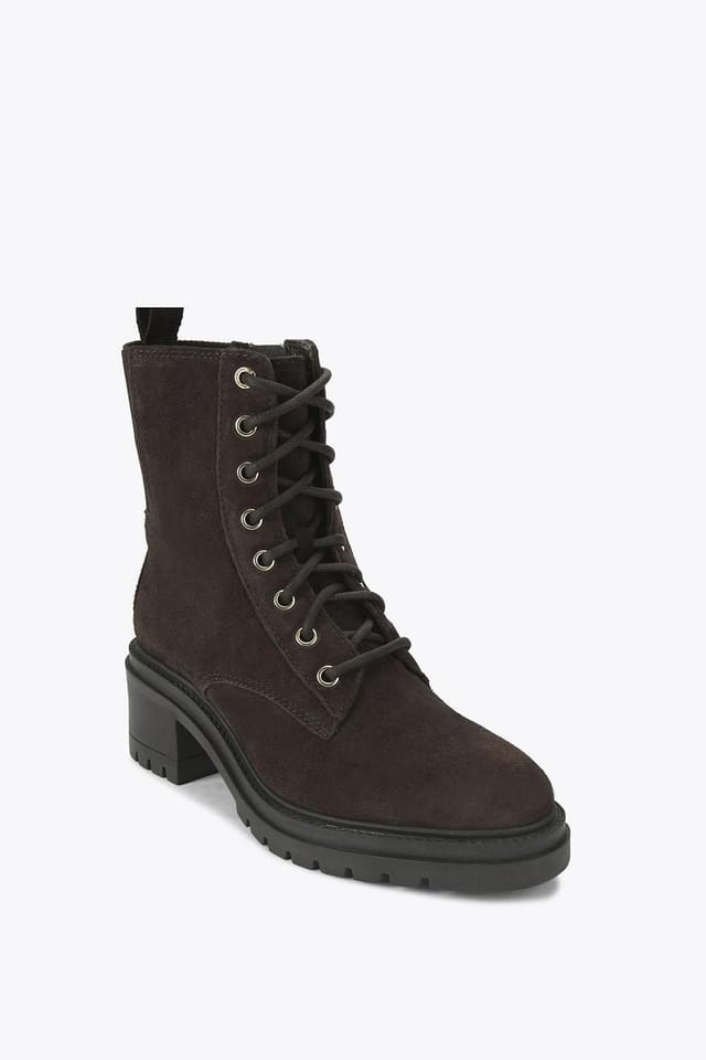 Carvela Carvela Women's 'Champion Lace Up' Suede Boots in Brown - 2