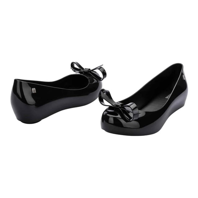 Melissa Shoes Melissa Shoes Women's Ultragirl Bow III Ballet Flat in Black - 2