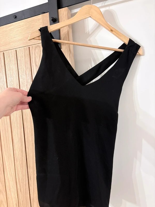 ASOS ASOS Black cross back top - 1