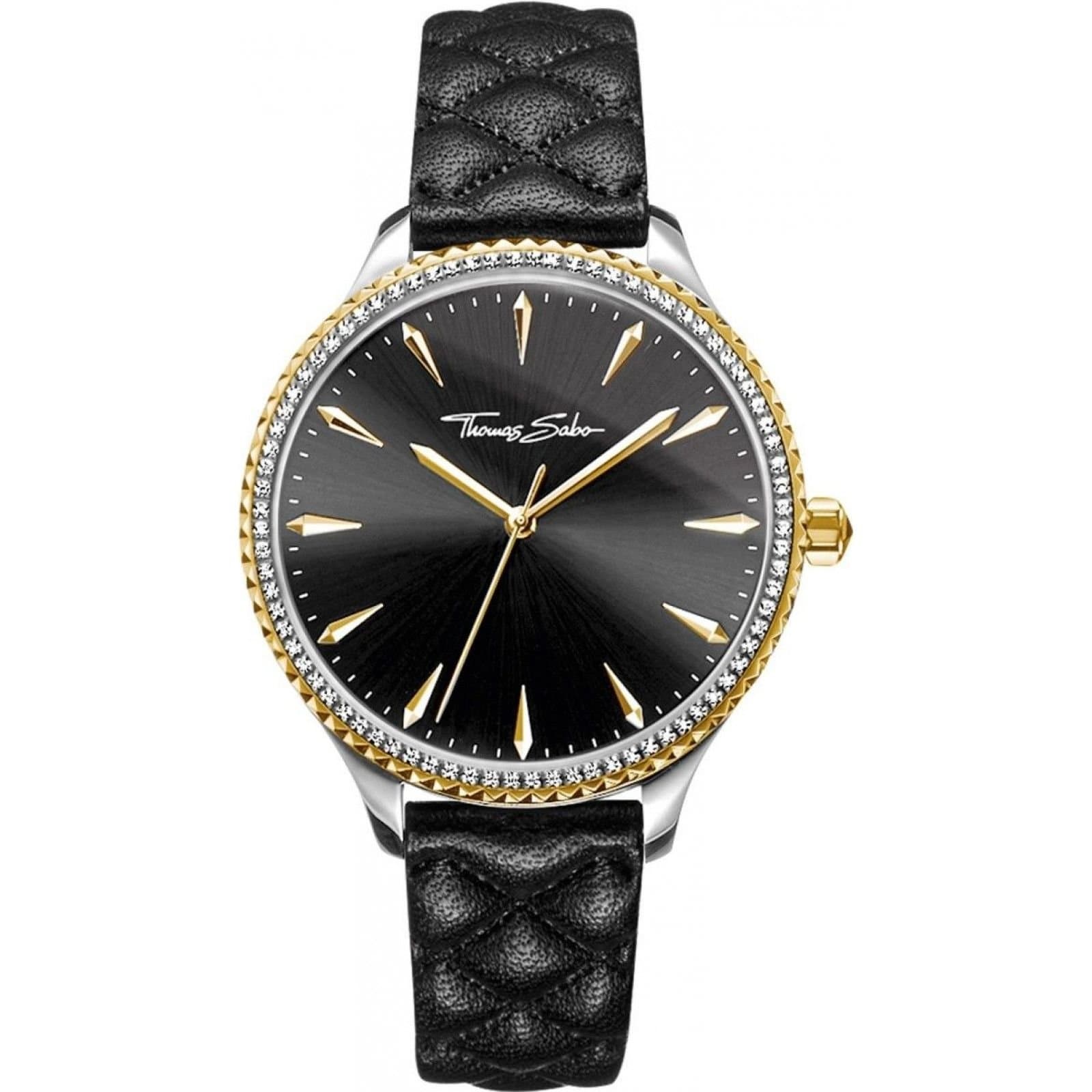 Thomas Sabo THOMAS SABO Women's WA0323-221-203-38MM 38mm Quartz Watch in Black