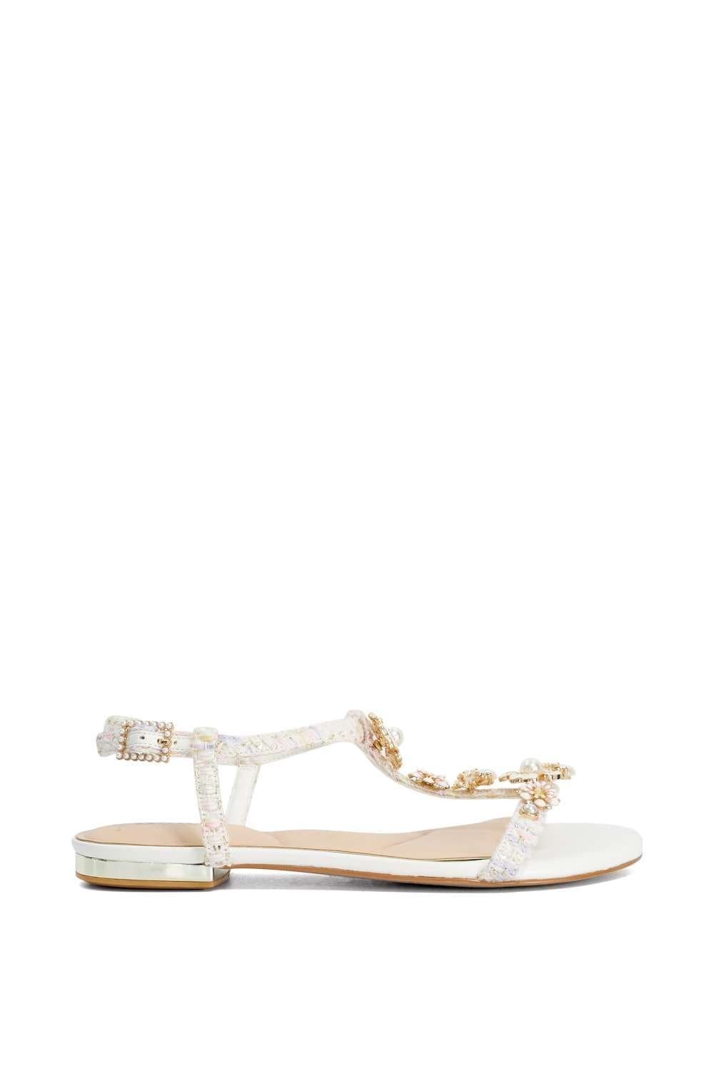 Dune London Dune London Women's Wide Fit 'Nature' Sandals