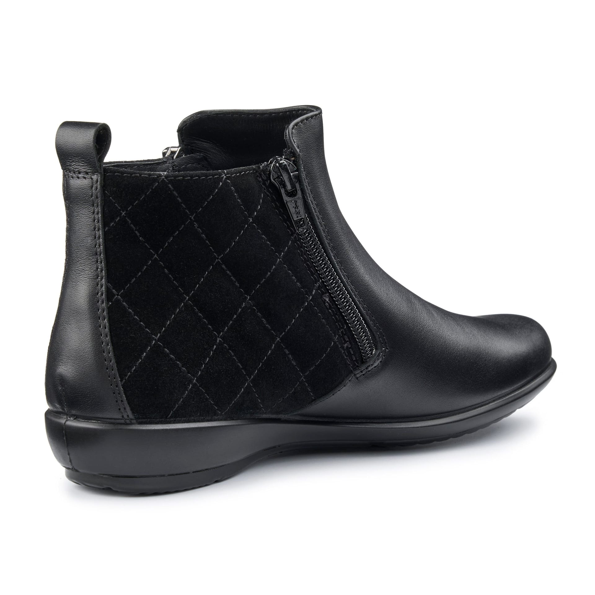 Hotter Hotter Women's 'Winchester' Quilted Boots in Black - 4