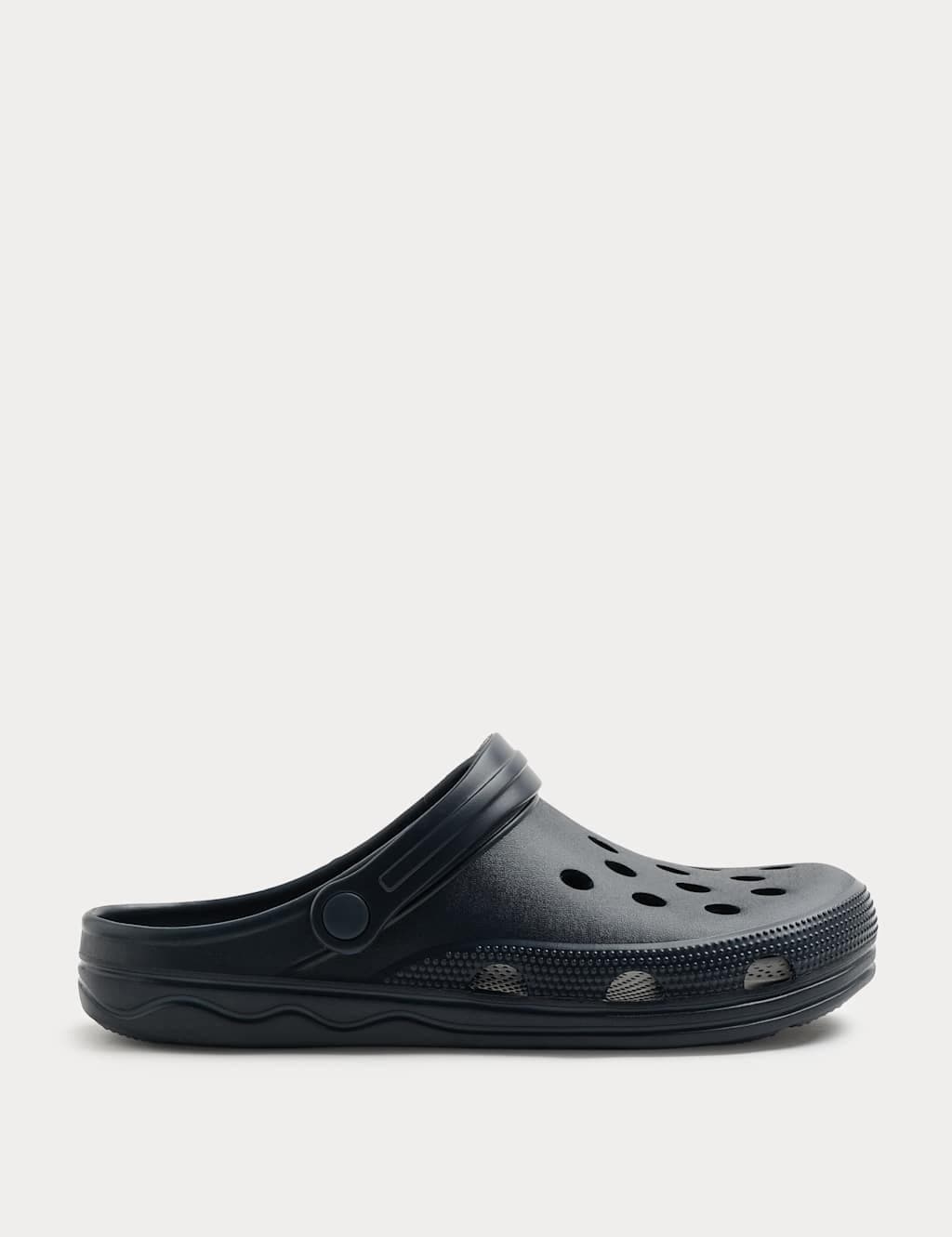 Marks & Spencer M&S Slip On Clogs Navy