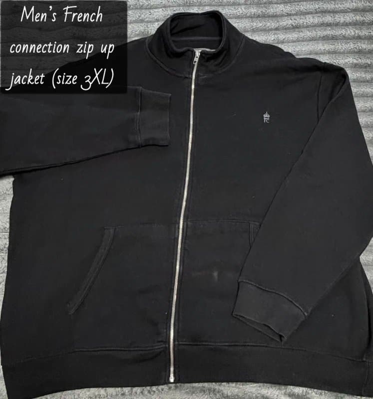 French Connection Men’s French connection zip up jacket