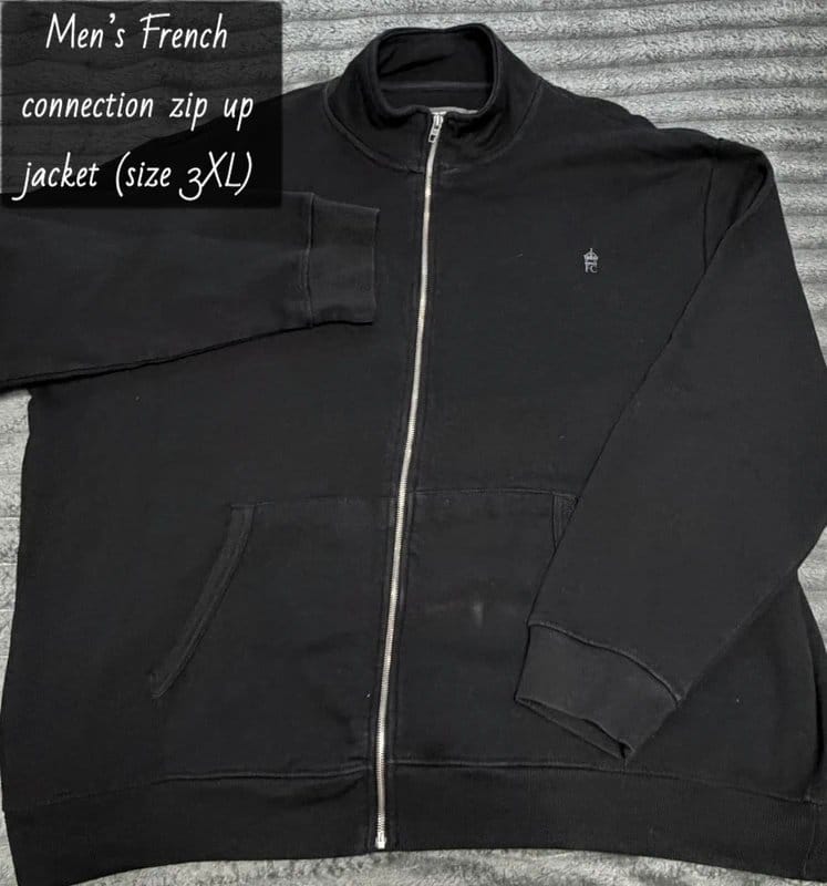 French Connection Men’s French connection zip up jacket - 1