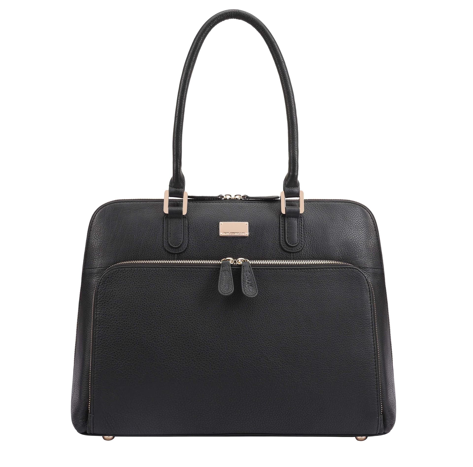 Paul Costelloe Paul Costelloe Women's Filton Leather Shoulder Bag in Black
