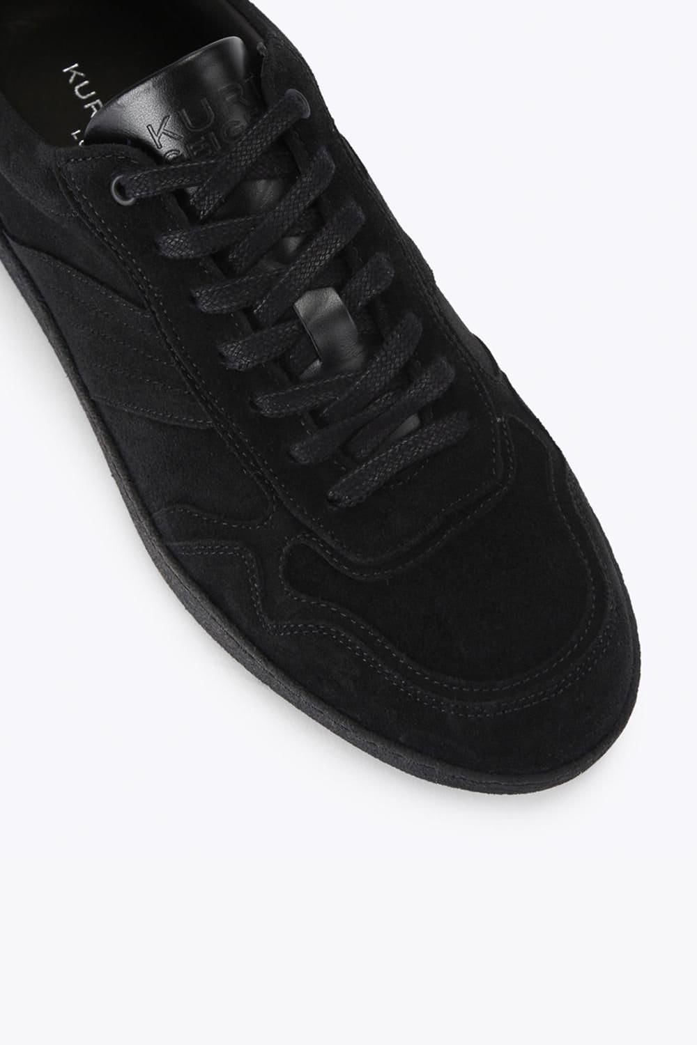 Kurt Geiger London Kurt Geiger London Men's 'Lloyd 2 Drench' Suede Trainers in Black - 4
