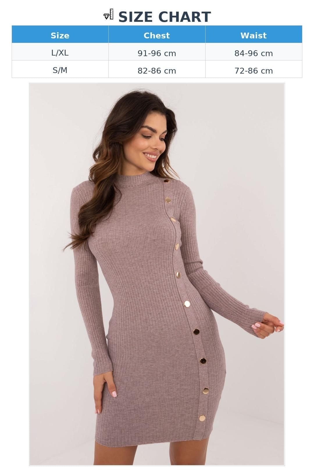 Love Lace Love Lace Women's Ribbed Knit Pencil Dress Half Turtleneck in Violet - 4