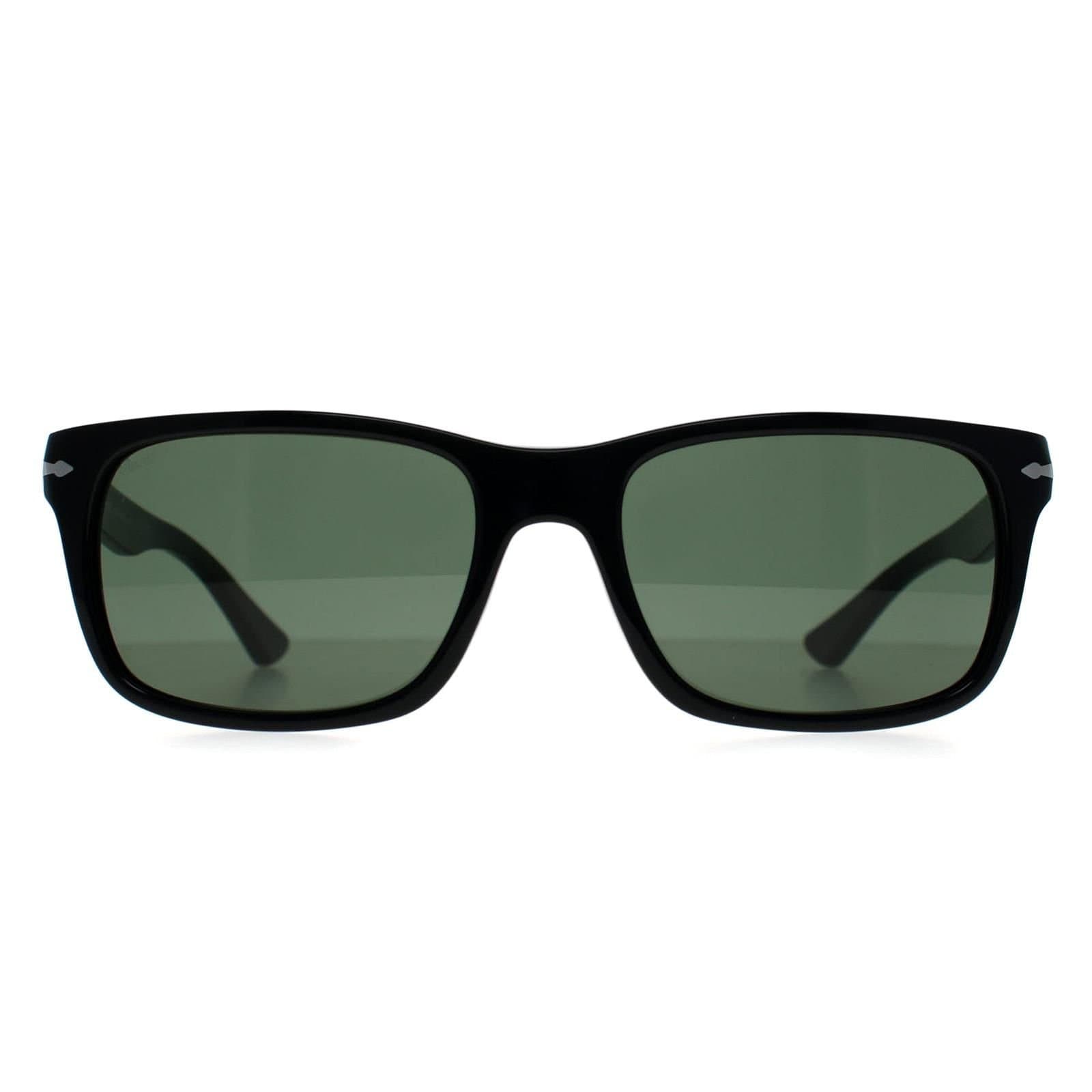 Persol Persol Men's Rectangle Black Green PO3048S