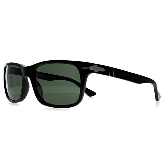 Persol Persol Men's Rectangle Black Green PO3048S - 2